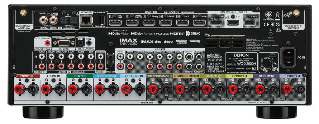 Denon AVR-X2900H DAB & AVC-X3900H