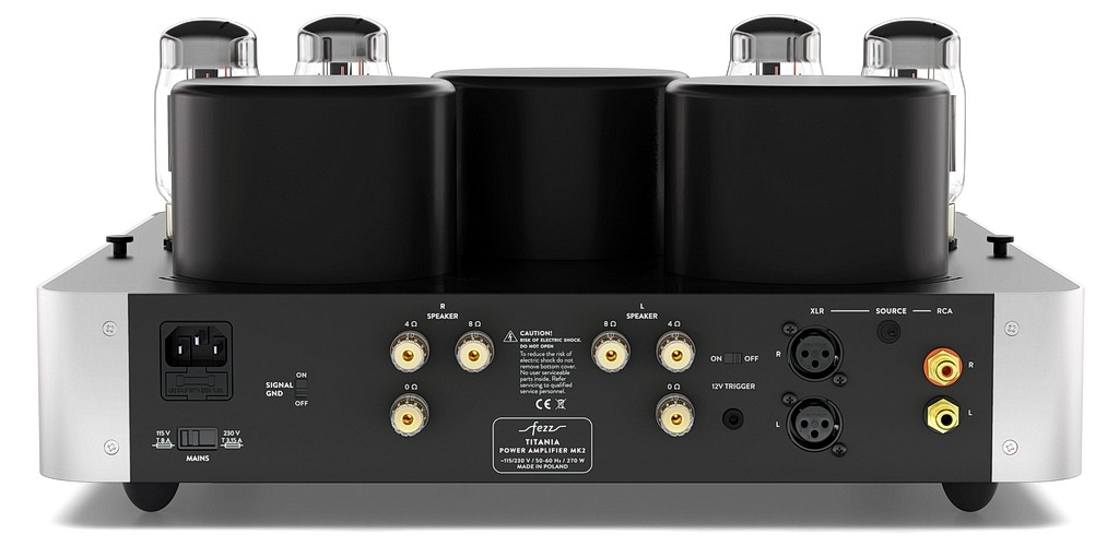 Fezz Audio Titania MK2, Titania Power Amplifier MK2 & Mira Ceti MK2